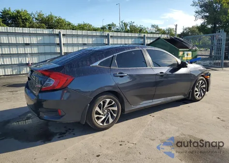 2016 Honda Civic Ex from USA, damaged, VIN 19XFC2F88GE031797